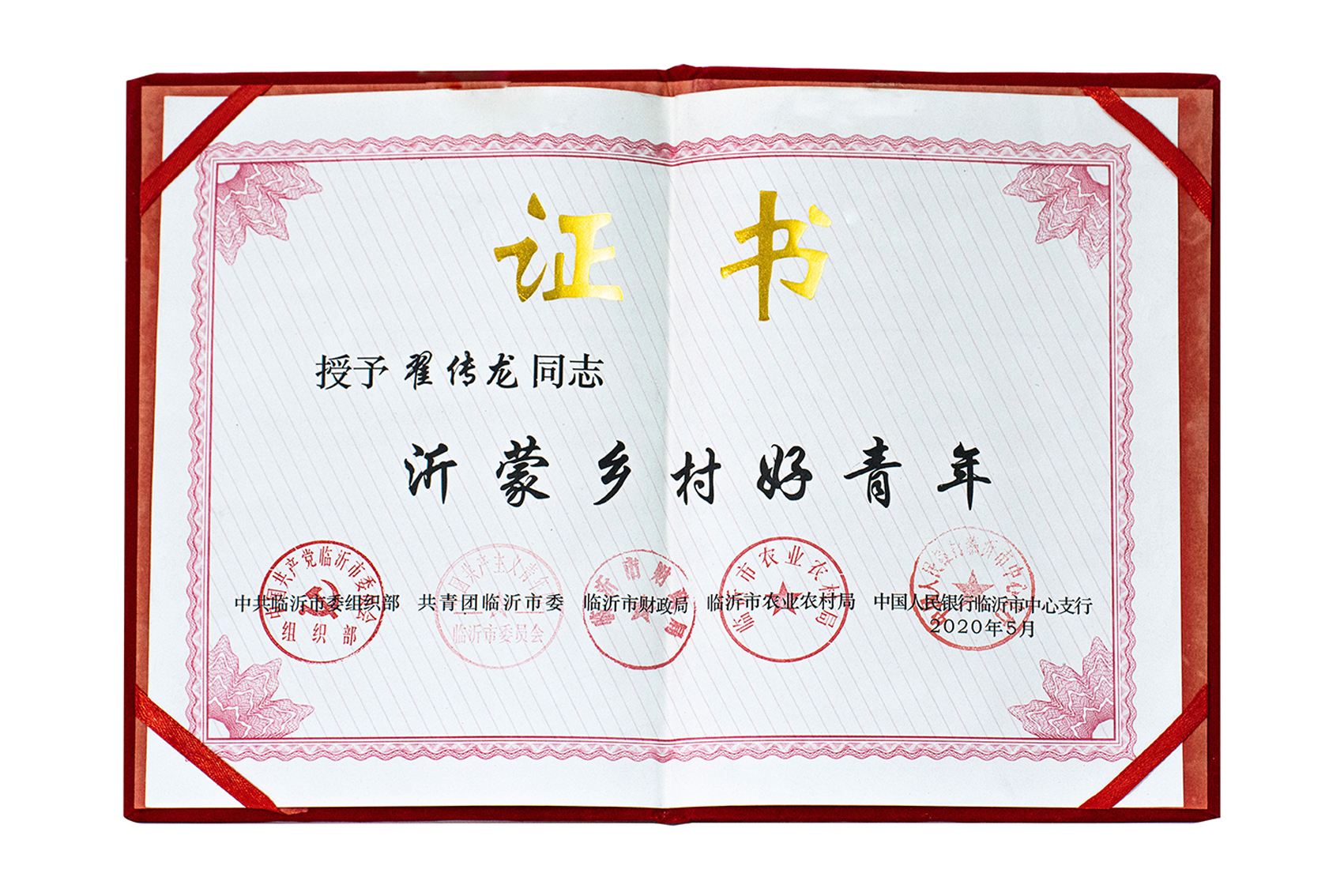 沂蒙乡村好青年：翟传龙